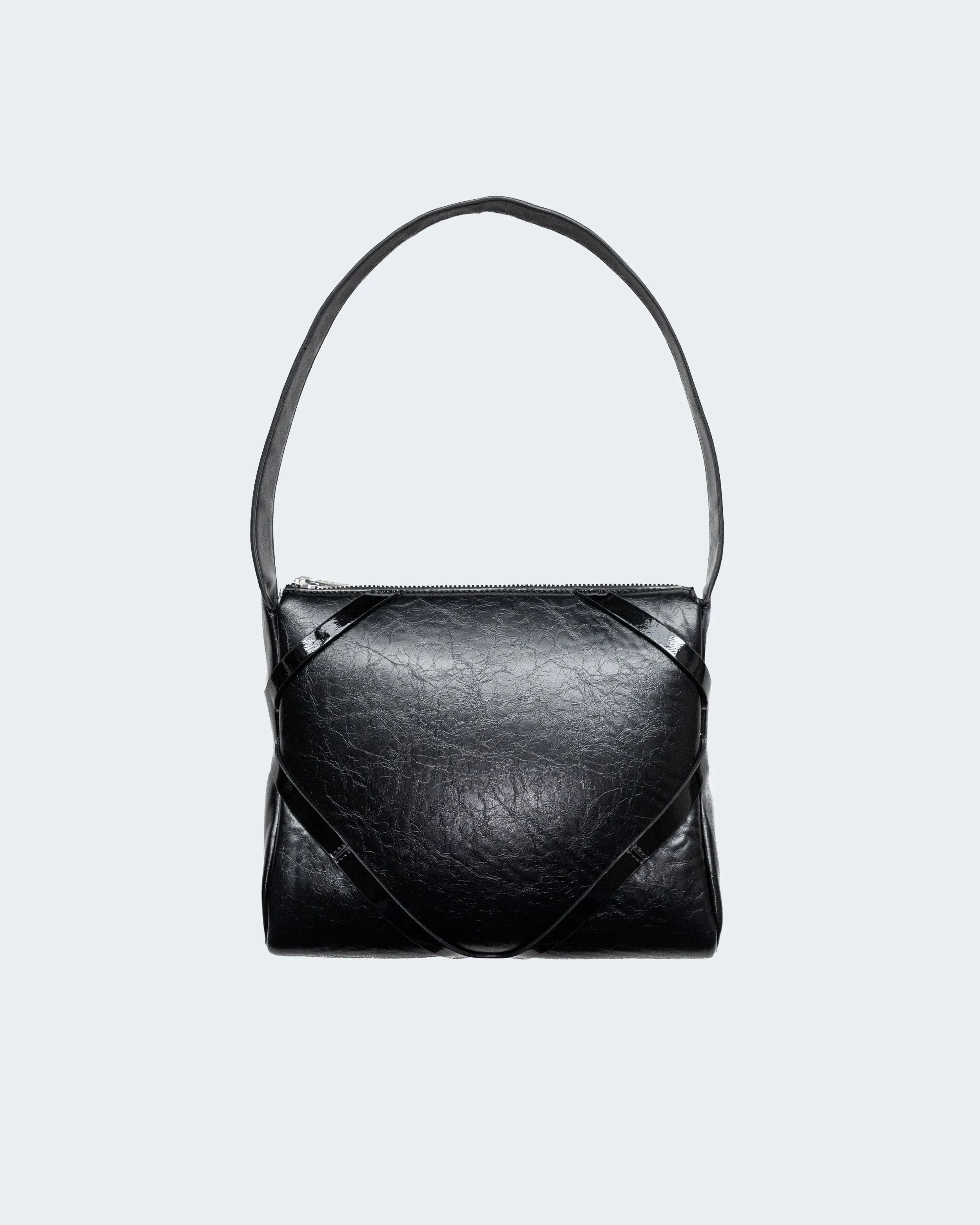 The Pillow Bag in Black sold by Puppets and Puppets