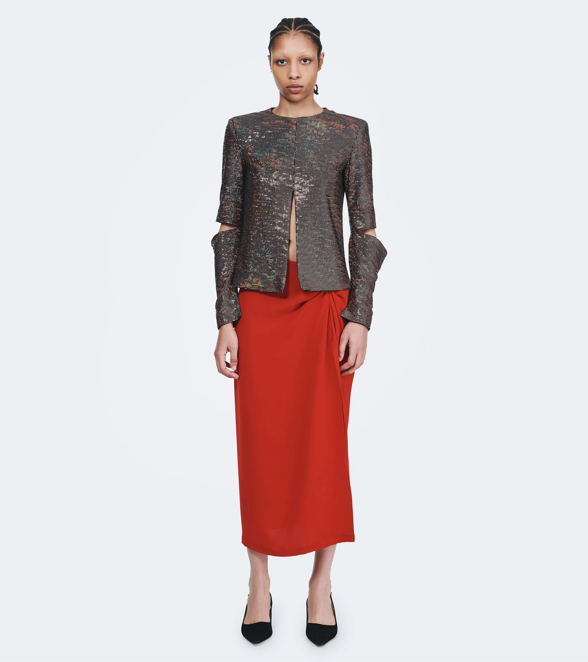 SLIT SLEEVE TOP sold by Puppets and Puppets