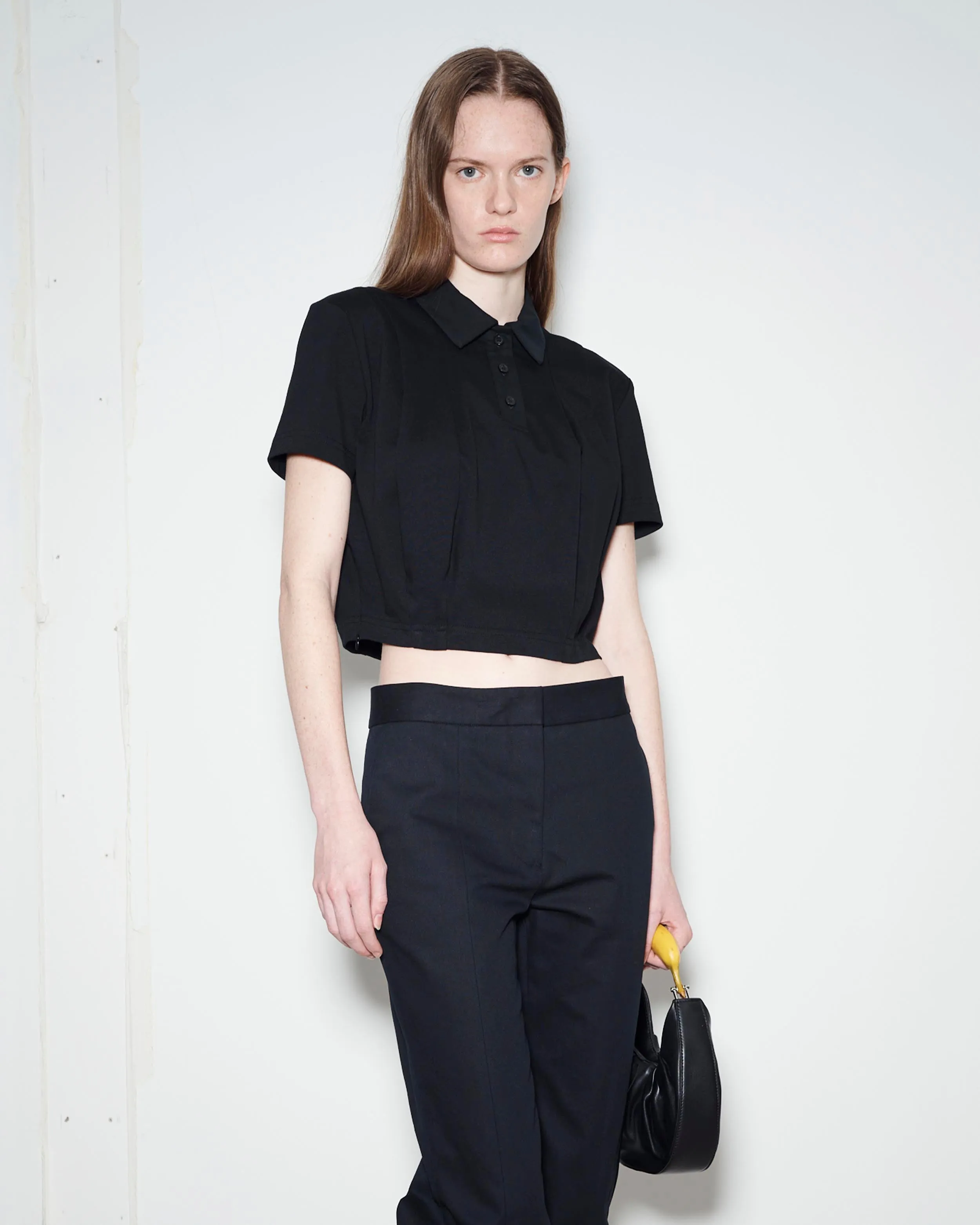 Balloon Rugby Top Black sold by Puppets and Puppets