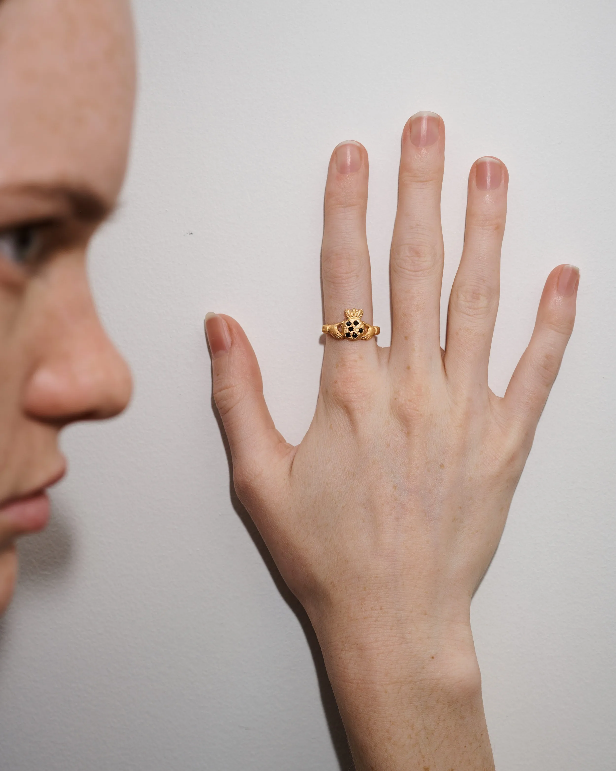 Cookie Claddagh Ring sold by Puppets and Puppets product image thumbnail 2