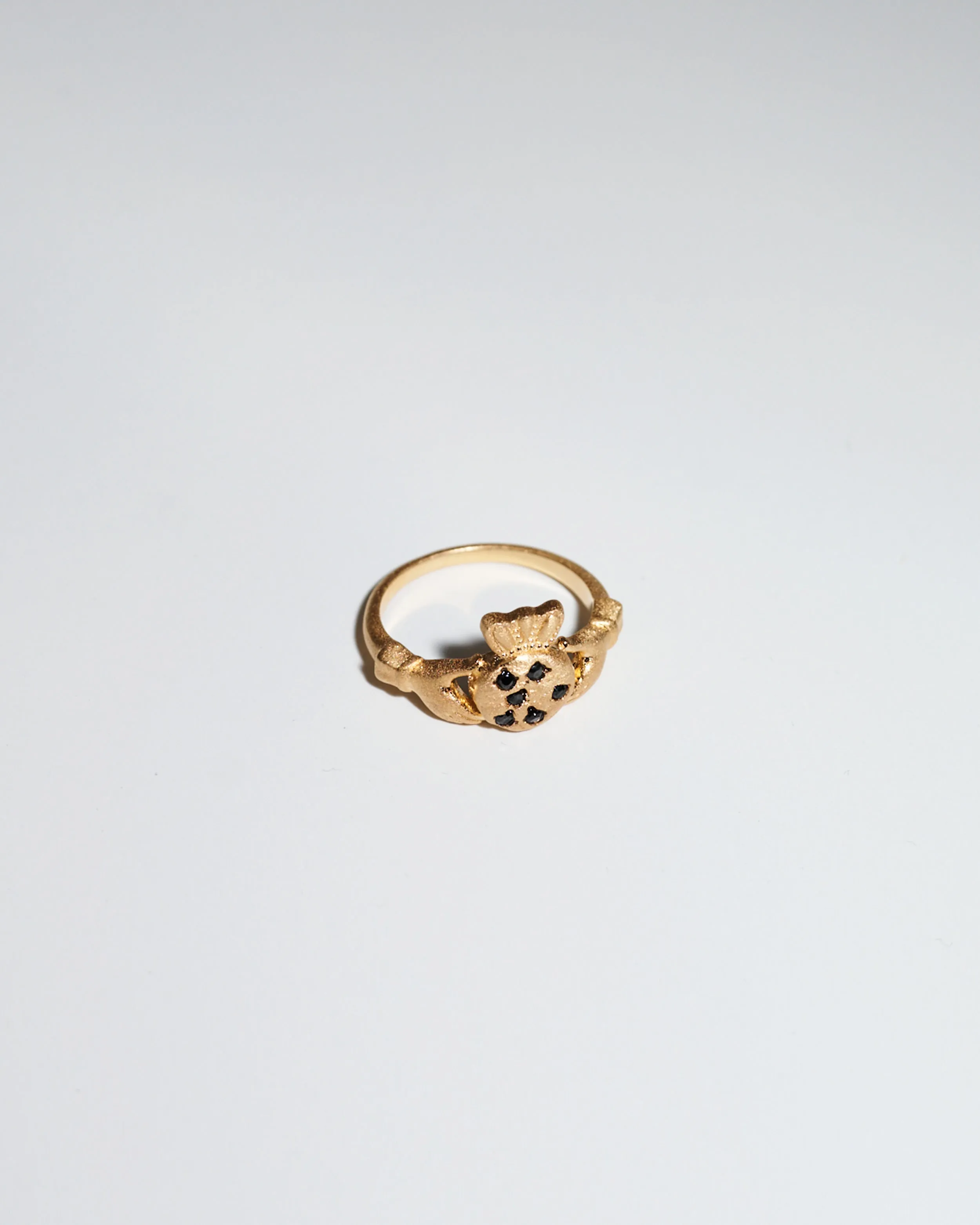 Cookie Claddagh Ring sold by Puppets and Puppets