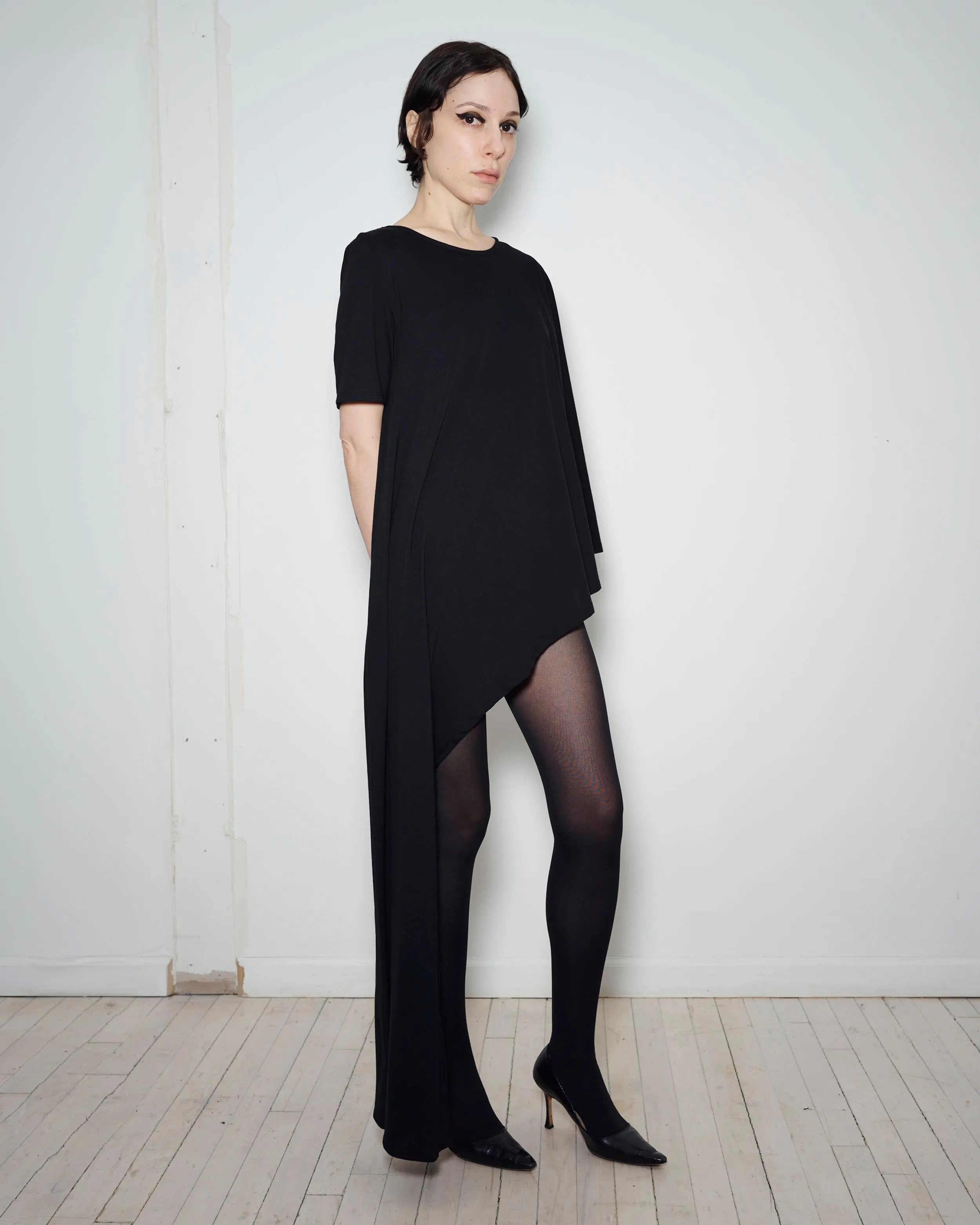 Poole Top in Black sold by Puppets and Puppets