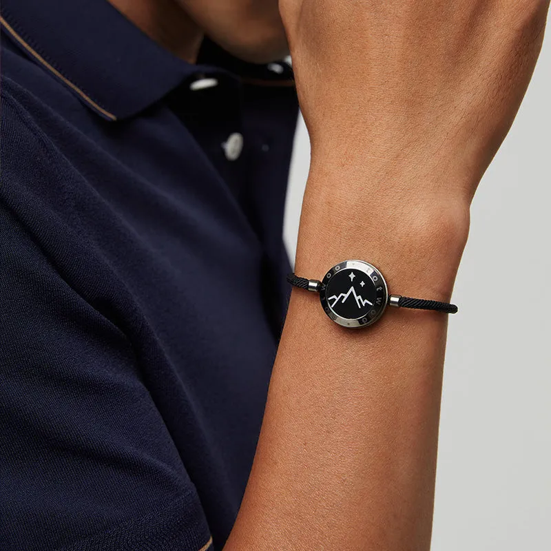 Mountain Touch Bracelet with Milan Rope Single sold by Totwoo product image thumbnail 2