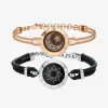 Sun&Moon Touch Bracelets(Braided Sun+Snake Chain Moon) sold by Totwoo