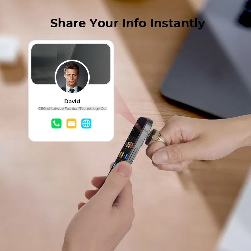 totwoo MEET Zeus Greek Coin Smart Ring sold by Totwoo product image thumbnail 2