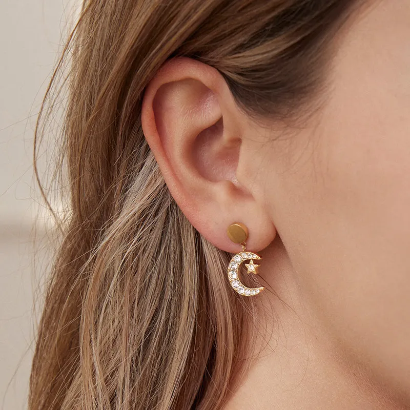 totwoo X Moon&Star Earring sold by Totwoo product image thumbnail 2