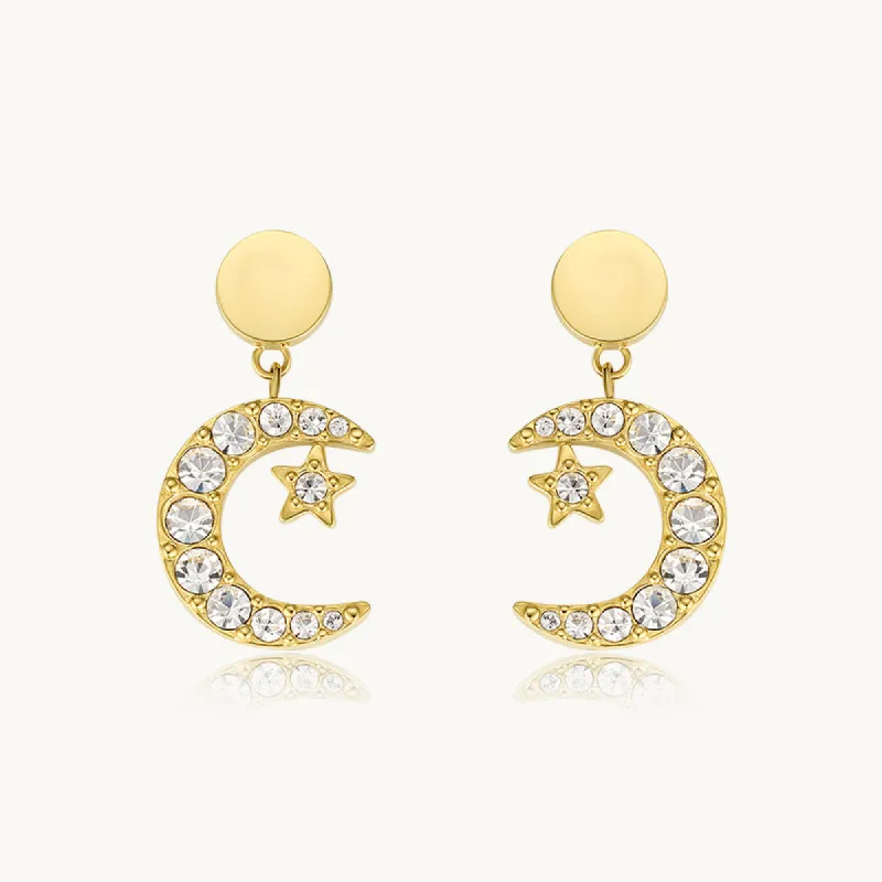 totwoo X Moon&Star Earring sold by Totwoo