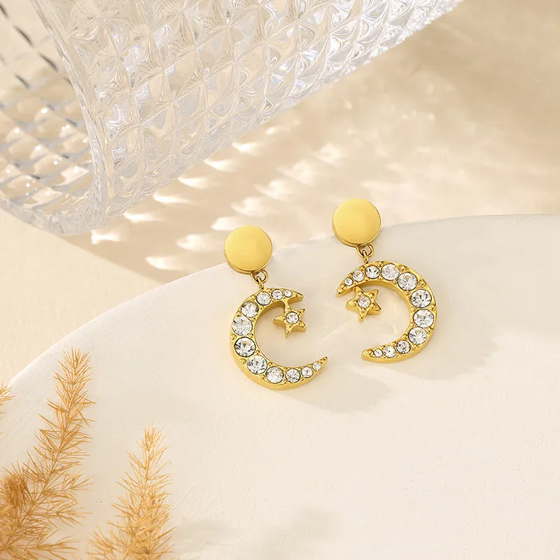 totwoo X Moon&Star Earring sold by Totwoo product image thumbnail 5