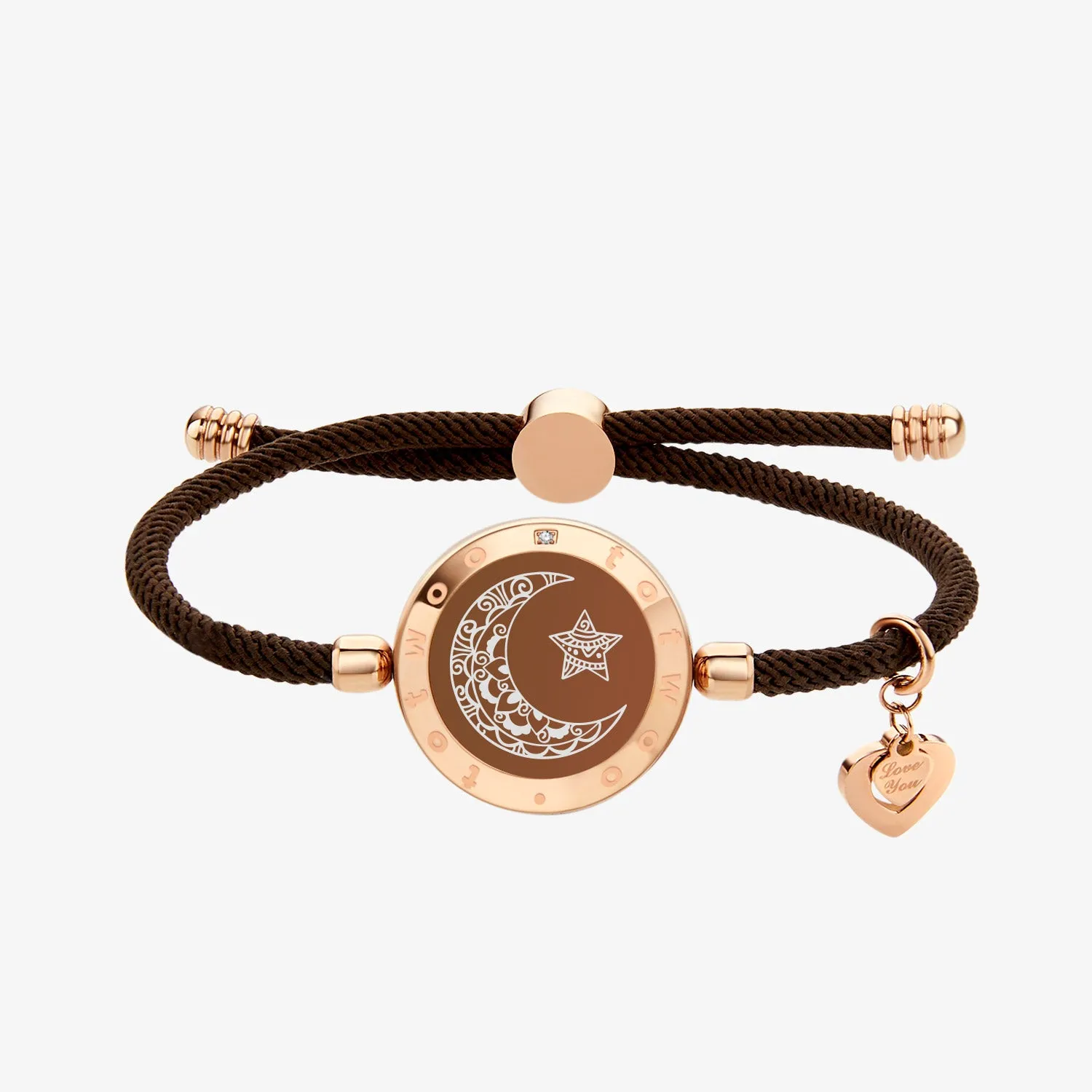 Moon Touch Bracelet with Milan Rope Single sold by Totwoo