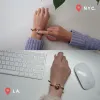 Moon Touch Bracelet with Milan Rope Single sold by Totwoo
