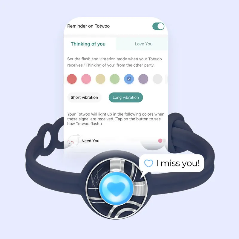 Candy Wave Touch Bracelet Single (Berry Blue) sold by Totwoo product image thumbnail 4