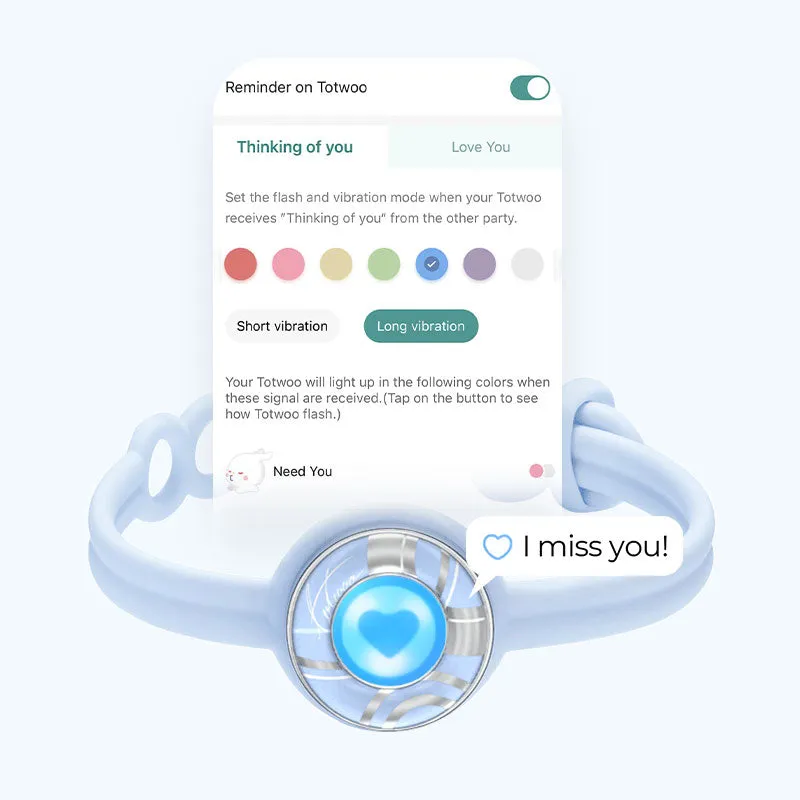 Candy Wave Touch Bracelets(Deep Blue+Light Blue) sold by Totwoo product image thumbnail 5