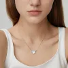 Totwoo Memory NFC Necklace(18K White Gold Plated Silver & Mother of Pearl) sold by Totwoo