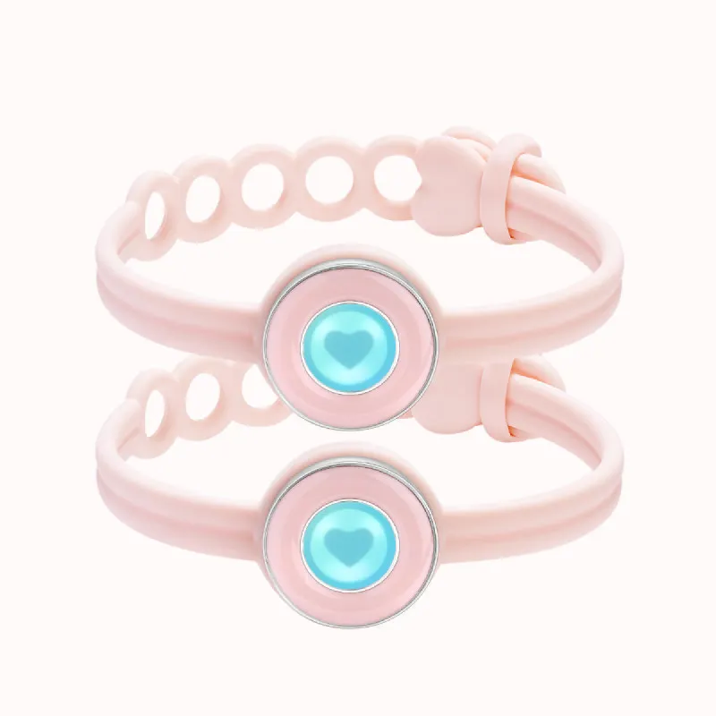 Candy Original Touch Bracelets(Pink+Pink) sold by Totwoo