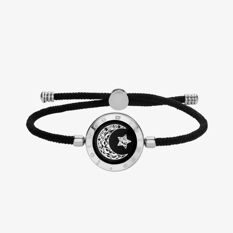 Moon Touch Bracelet with Milan Rope Single(Silver) sold by Totwoo