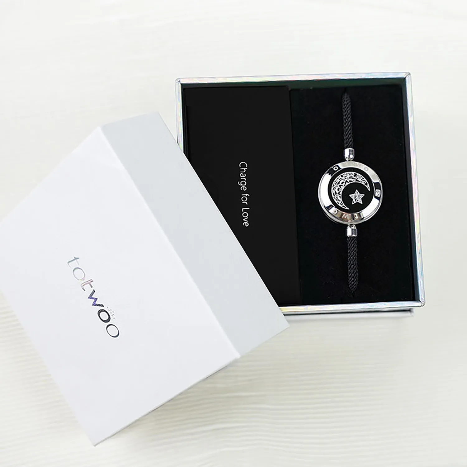 Moon Touch Bracelet with Milan Rope Single(Silver) sold by Totwoo product image thumbnail 5