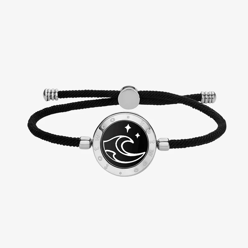 Sea Touch Bracelet with Milan Rope Single (Silver) sold by Totwoo