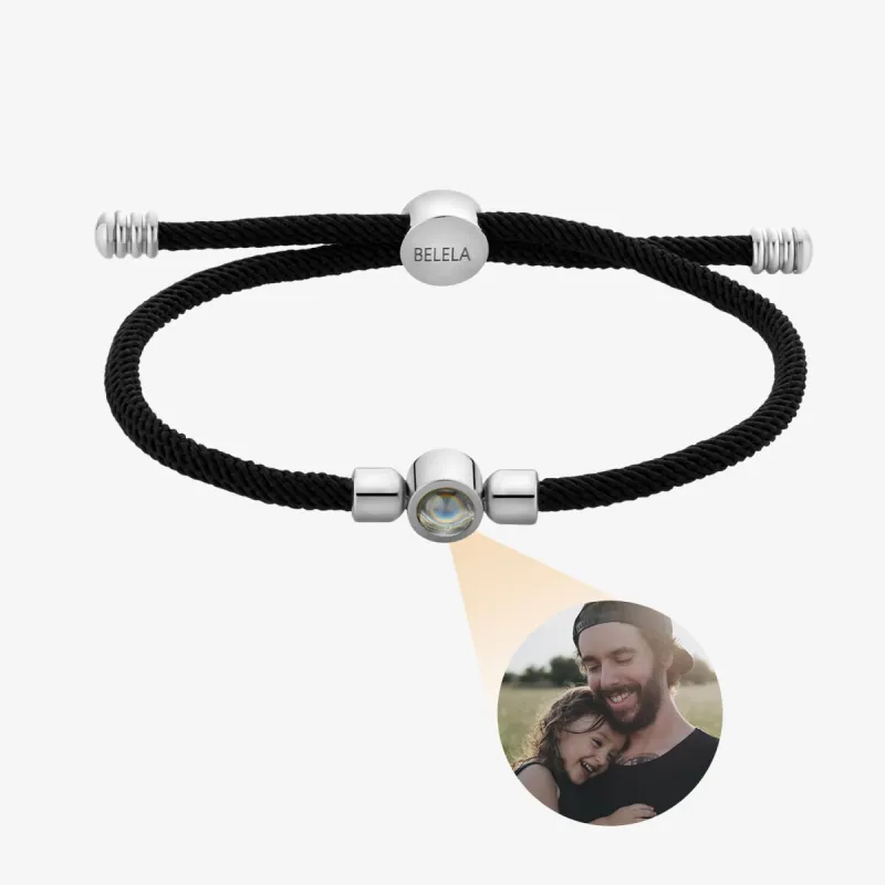 Milan Rope Photo Projection Bracelet sold by Totwoo