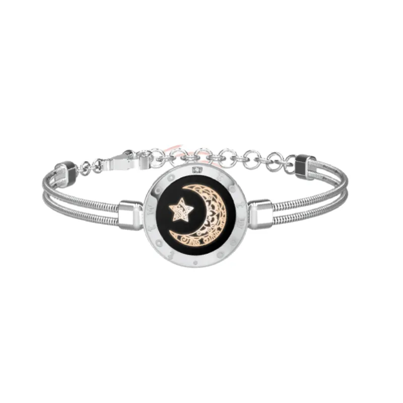 Moon Touch Single Bracelet with Snake Chain sold by Totwoo