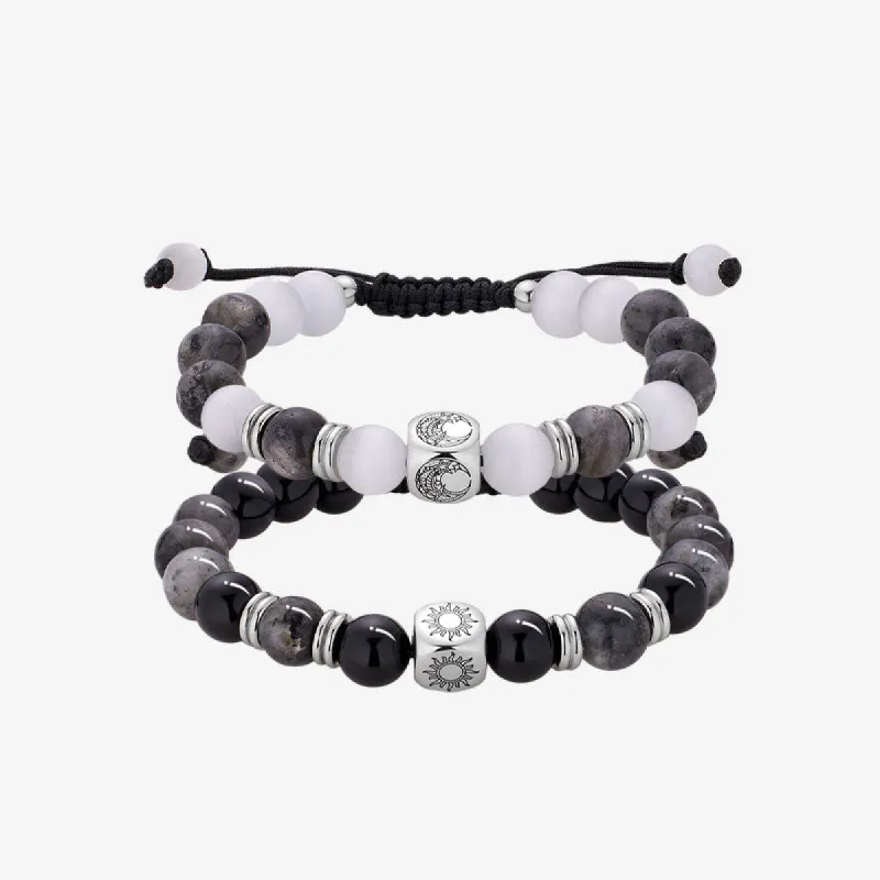 Sun&Moon Celestial Bond Beaded Bracelets sold by Totwoo
