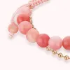 Sea Touch Beaded Bracelet with Pink Persian Jade sold by Totwoo