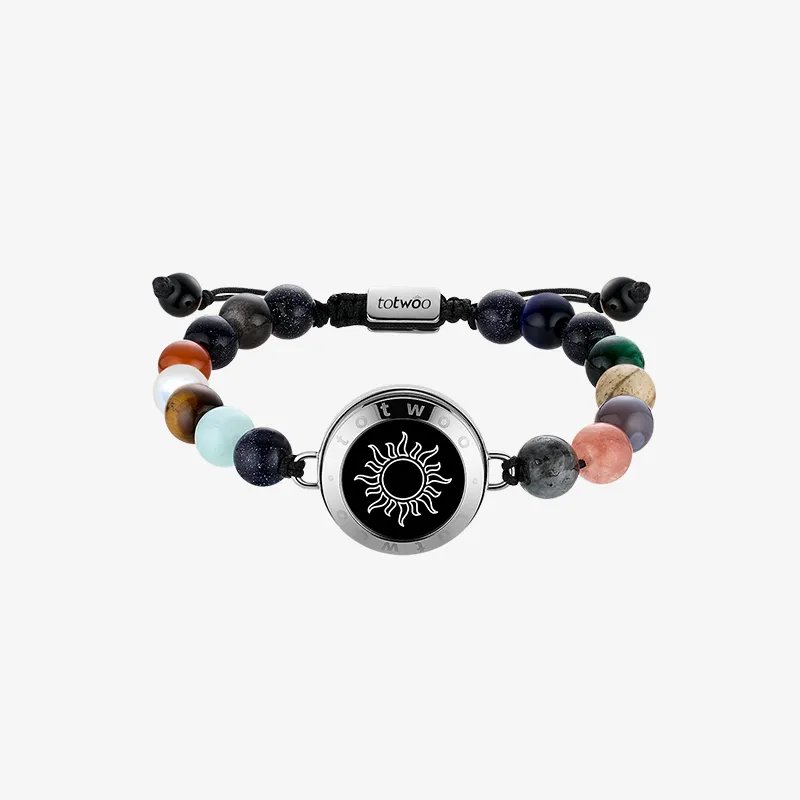 Sun Touch Bracelet with Energy Beads sold by Totwoo
