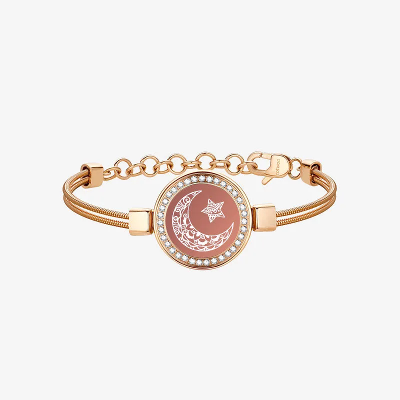 Moon Snake Chain Touch Bracelets sold by Totwoo