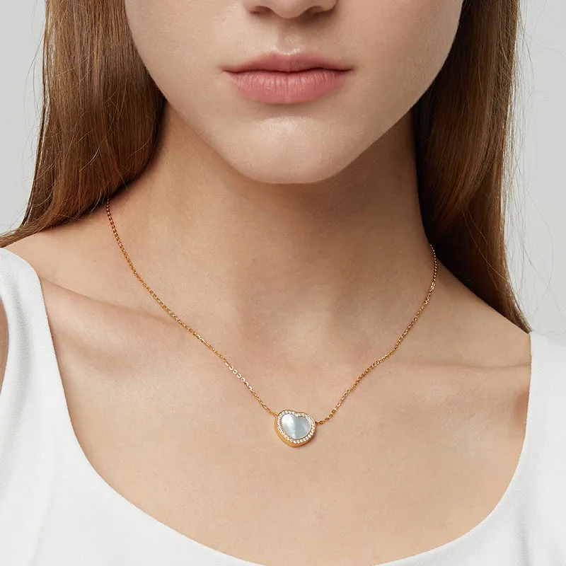 Totwoo MEMORY Digital Locket Heart Necklace(Gold) sold by Totwoo product image thumbnail 3