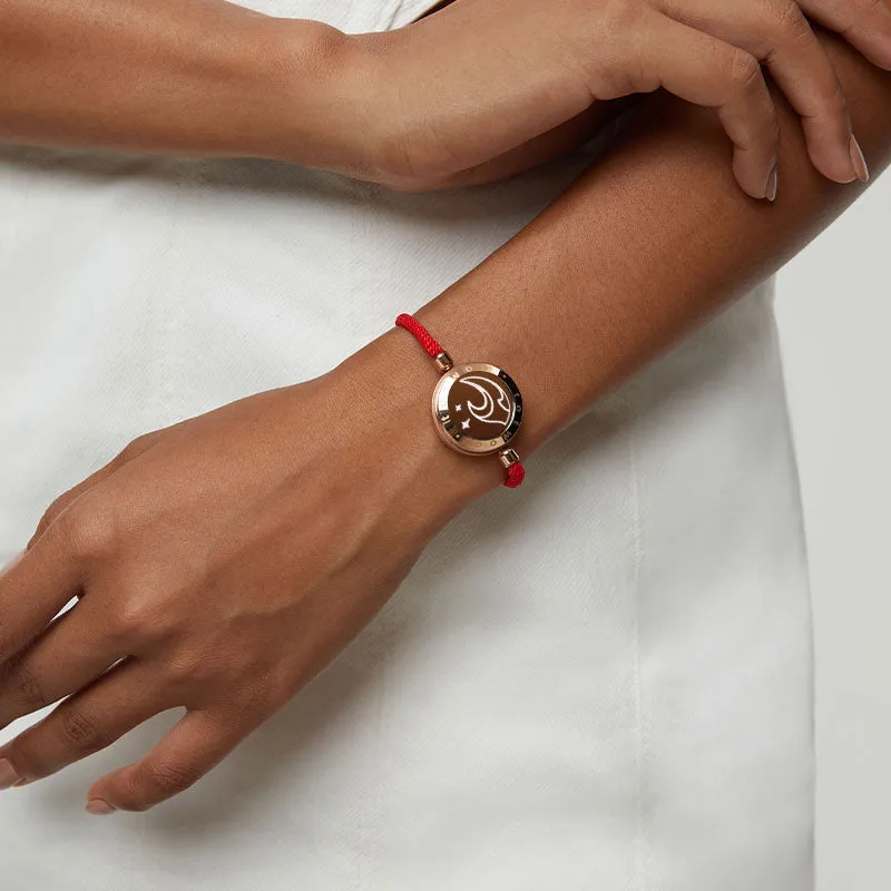 Sea Touch Bracelet with Red Milan Rope sold by Totwoo product image thumbnail 4