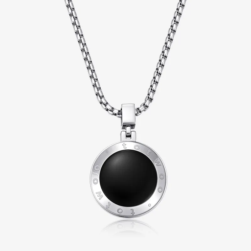 Soulmate 2.0 Touch Necklace with Obsidian sold by Totwoo