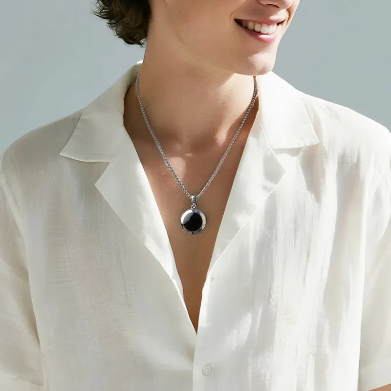 Soulmate 2.0 Touch Necklace with Obsidian sold by Totwoo product image thumbnail 2