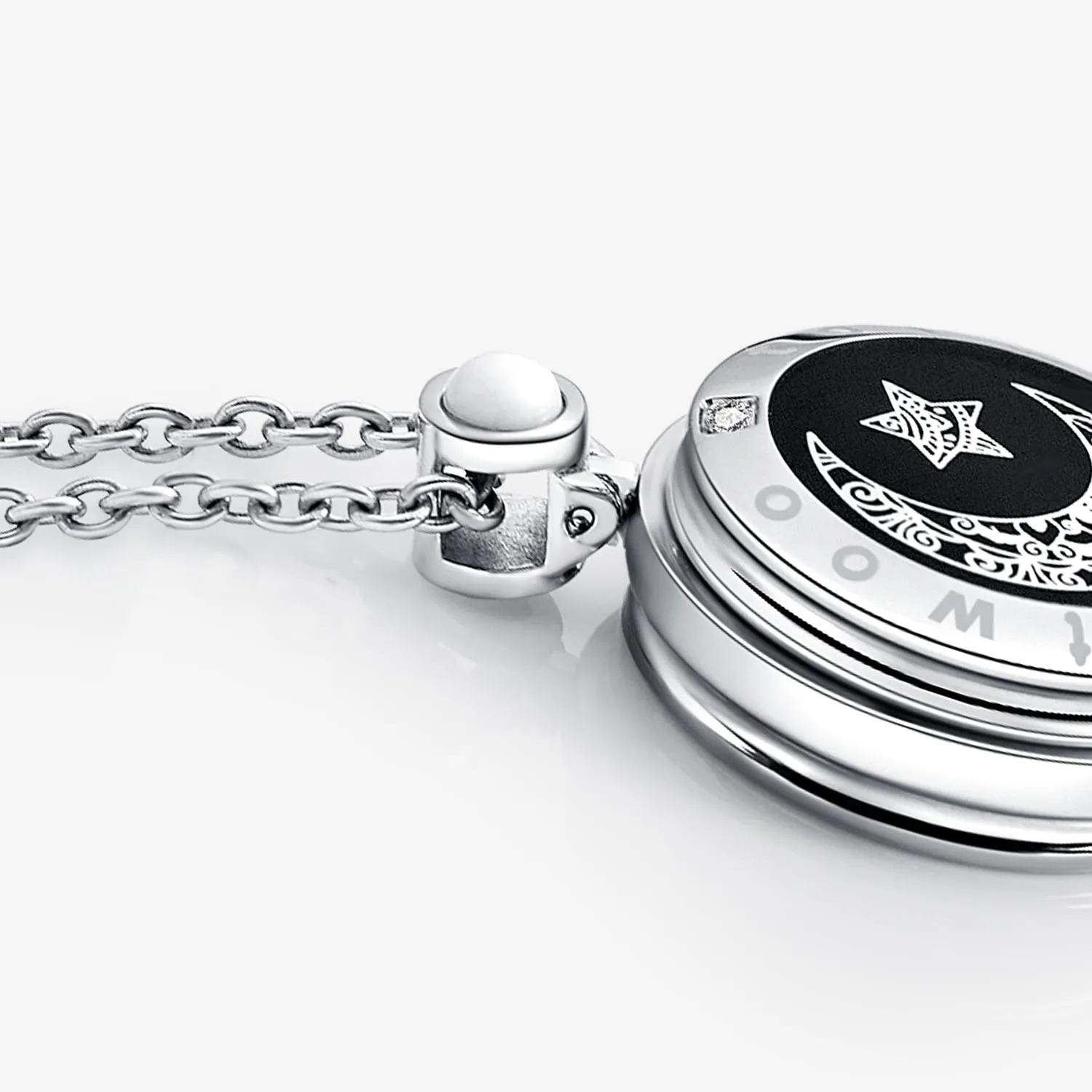 Moon Touch Necklaces with Natural Agate sold by Totwoo product image thumbnail 4