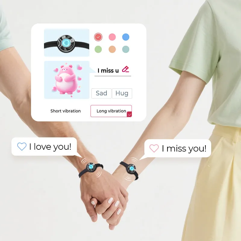 Candy Wave Touch Bracelets (Black+Black) sold by Totwoo product image thumbnail 4