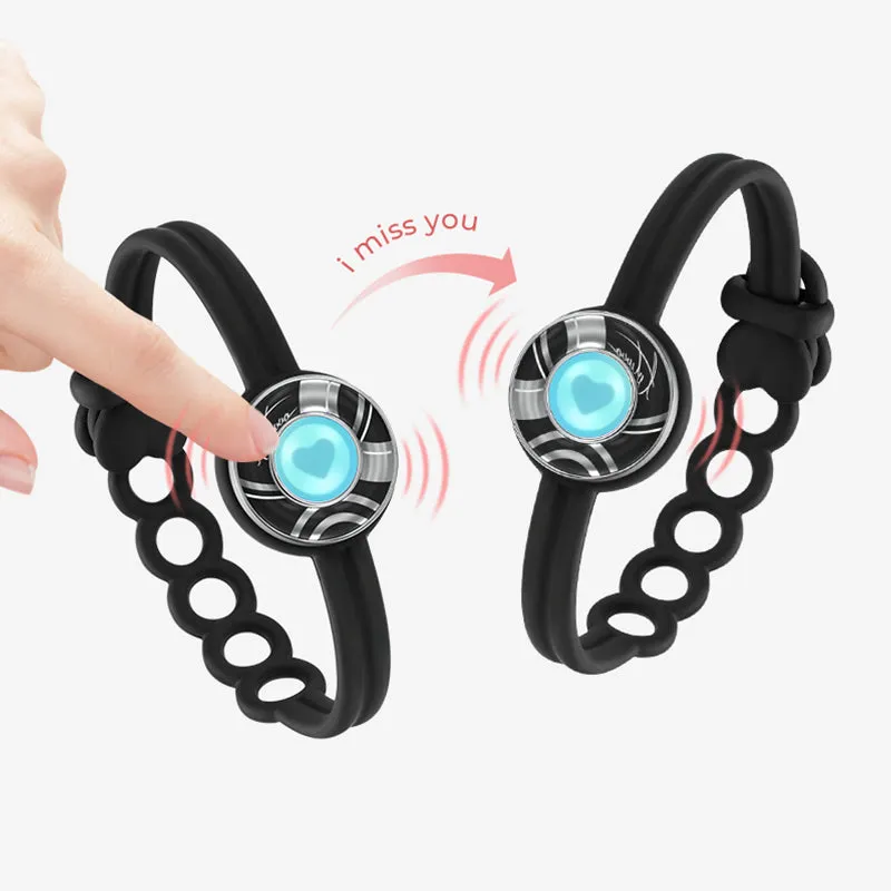 Candy Wave Touch Bracelets (Black+Black) sold by Totwoo product image thumbnail 2