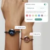 Mountain & Sea Touch Bracelets with Milan Rope (Black+Rose Gold) sold by Totwoo