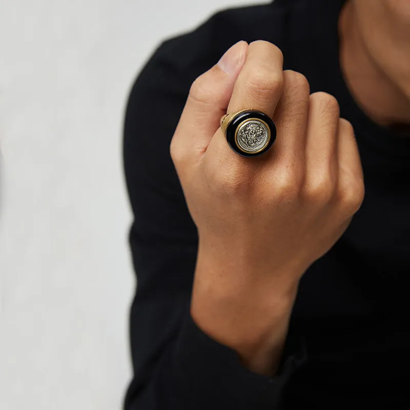 totwoo MEET Greek Coin Smart Ring (4 Styles) sold by Totwoo product image thumbnail 5
