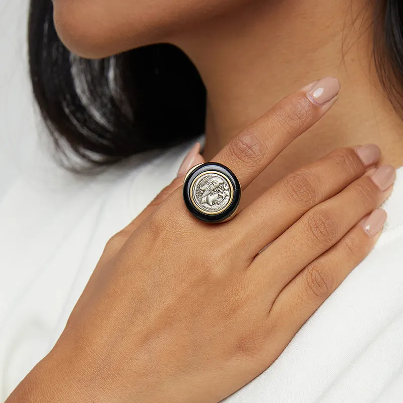 totwoo MEET Venus Greek Coin Smart Ring sold by Totwoo product image thumbnail 4