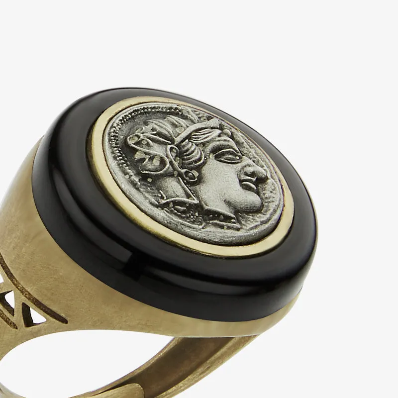 totwoo MEET Athena Greek Coin Smart Ring sold by Totwoo product image thumbnail 3