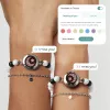 Moon&Star Touch Bracelets with Matching Beads sold by Totwoo