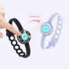 Candy Wave Touch Bracelets (Black+Purple) sold by Totwoo