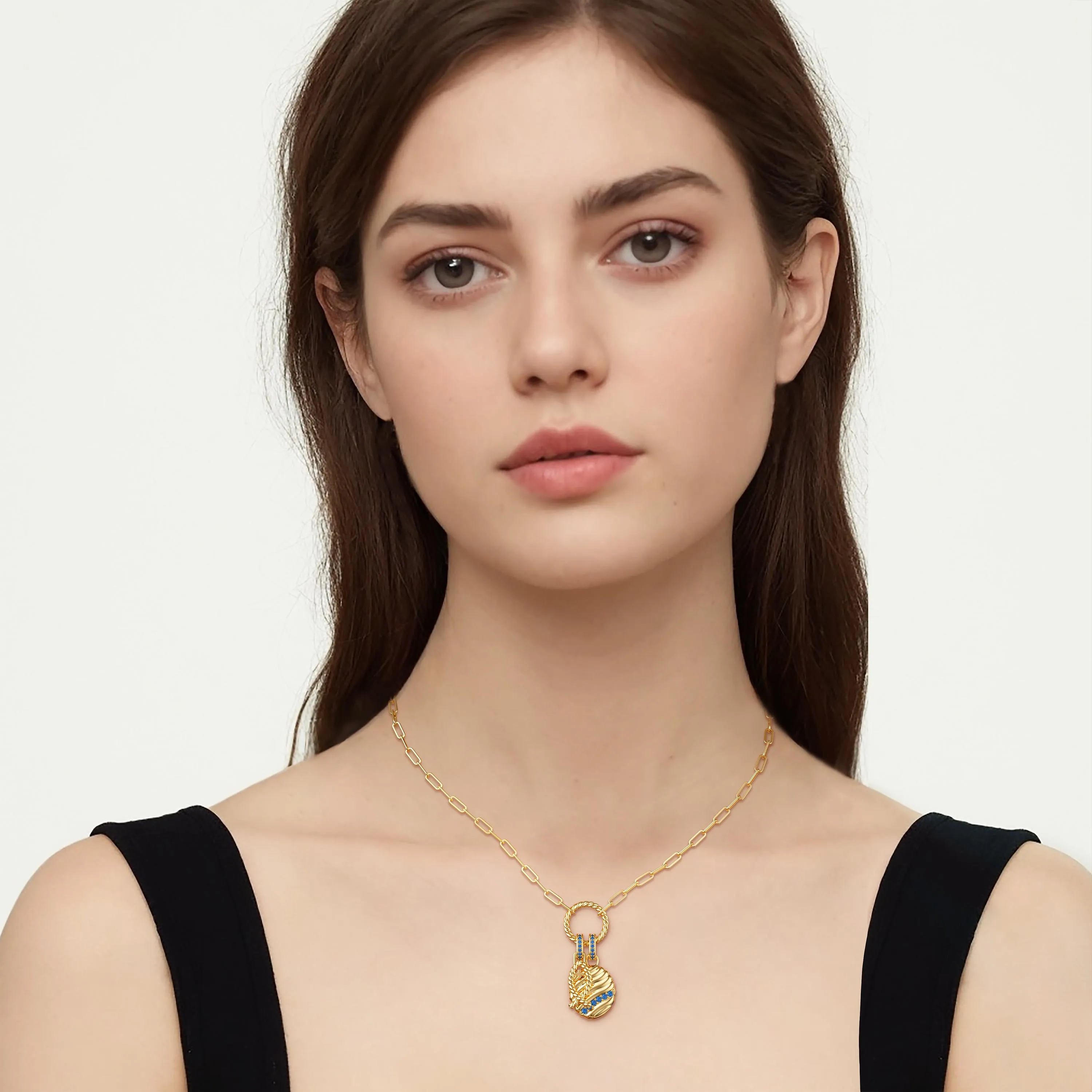 Jesus Fish Contour Necklace sold by Vanimy Jewelry product image thumbnail 3
