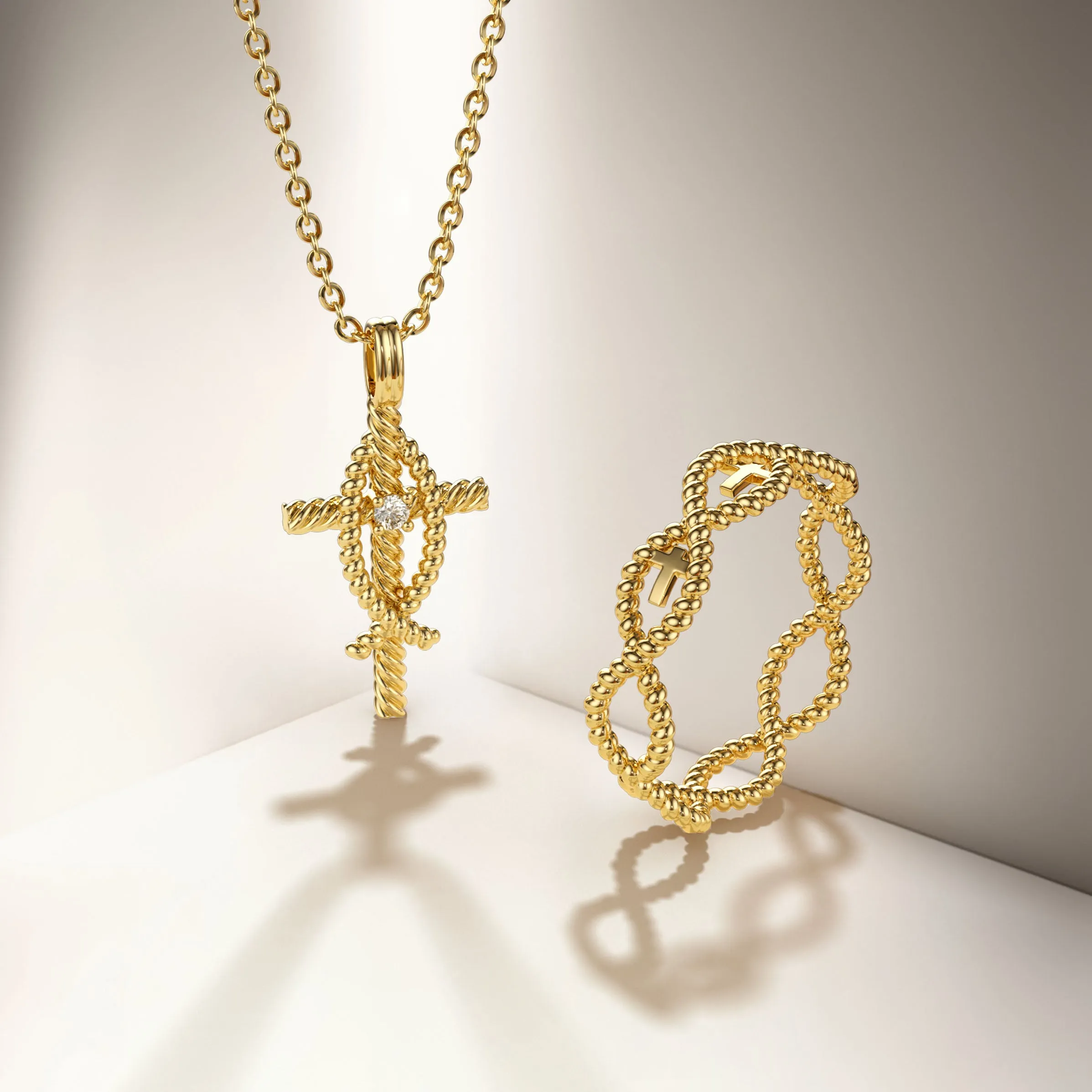 Cord Ichthys Necklace sold by Vanimy Jewelry product image thumbnail 4