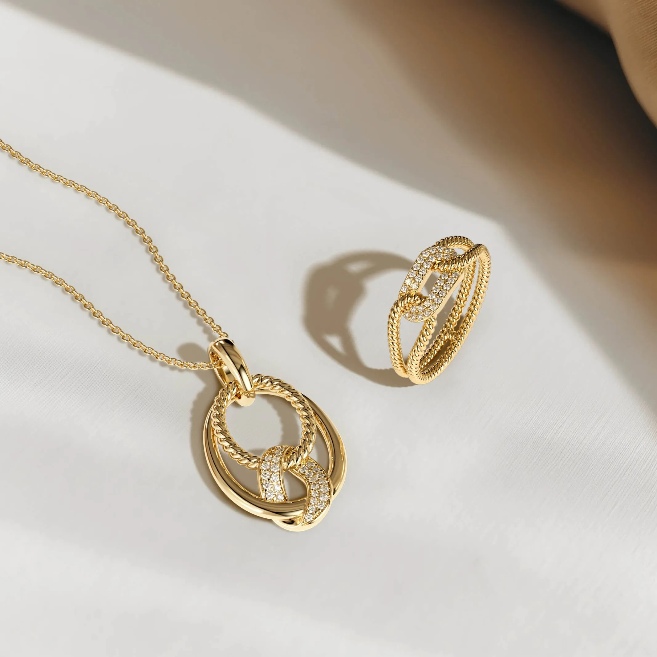 Interlocking Triple Ring sold by Vanimy Jewelry product image thumbnail 4