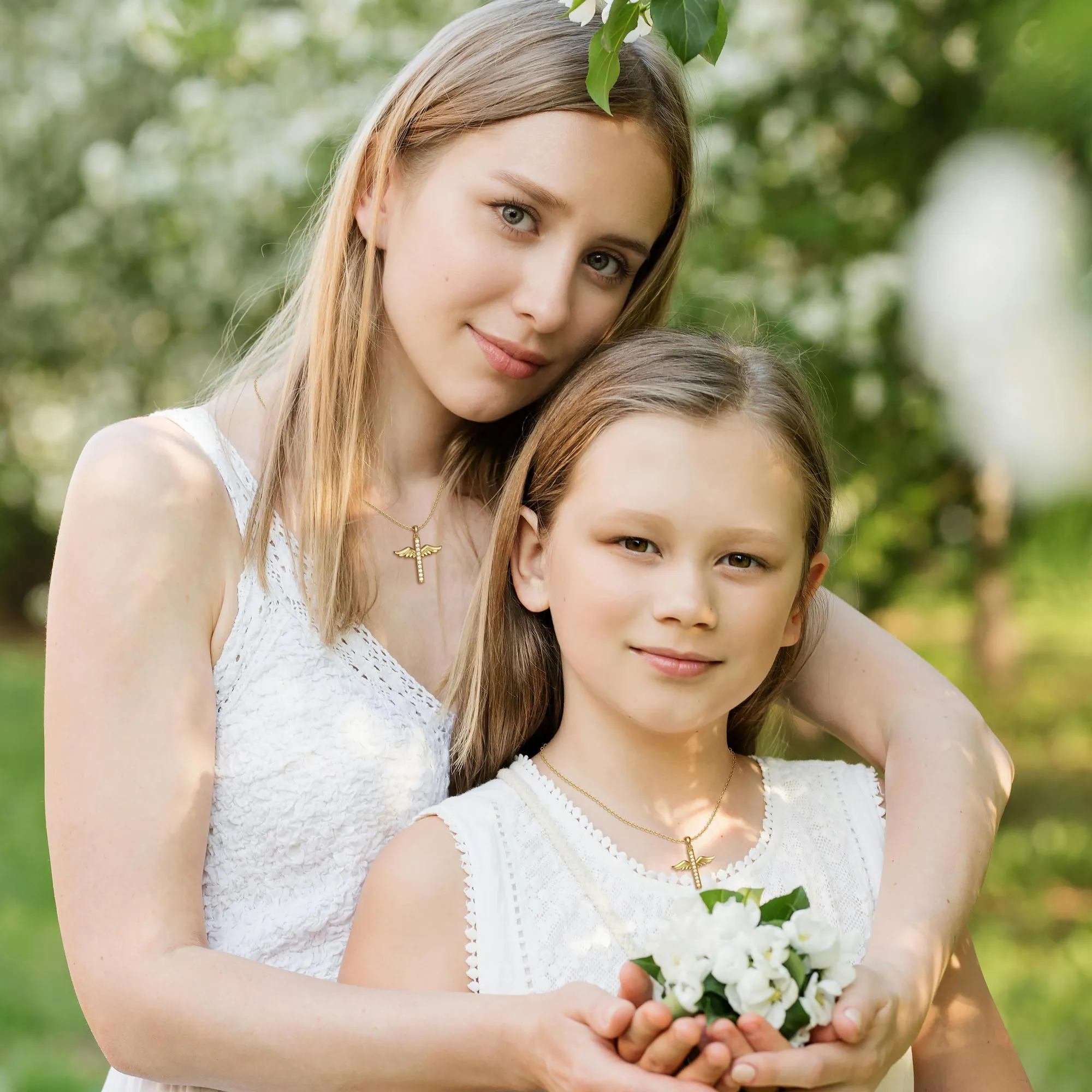 Eternal Guardian Wing Mini Pendant Necklace sold by Vanimy Jewelry product image thumbnail 5