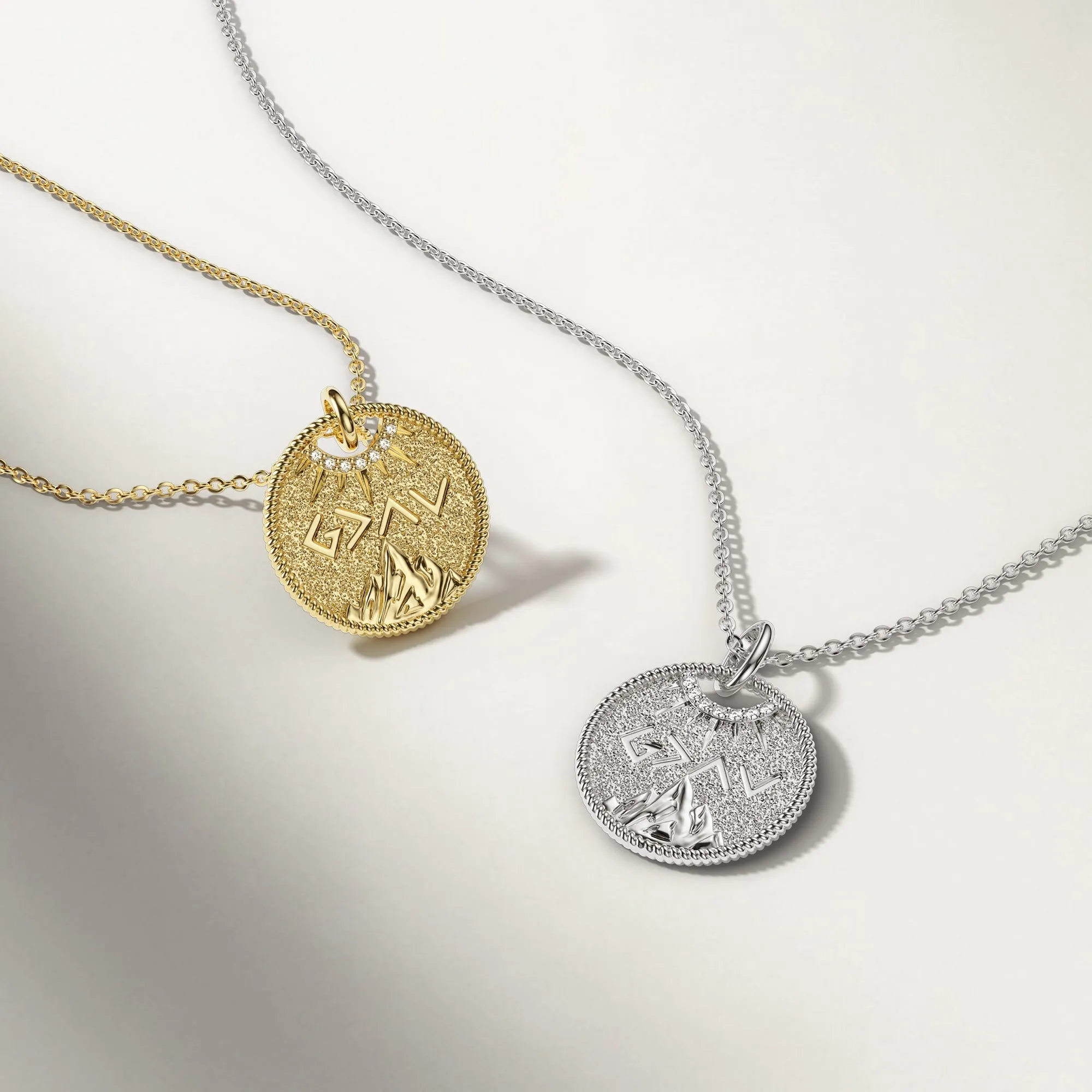 Personalized Highs And Lows Gold Coin Necklace sold by Vanimy Jewelry product image thumbnail 5