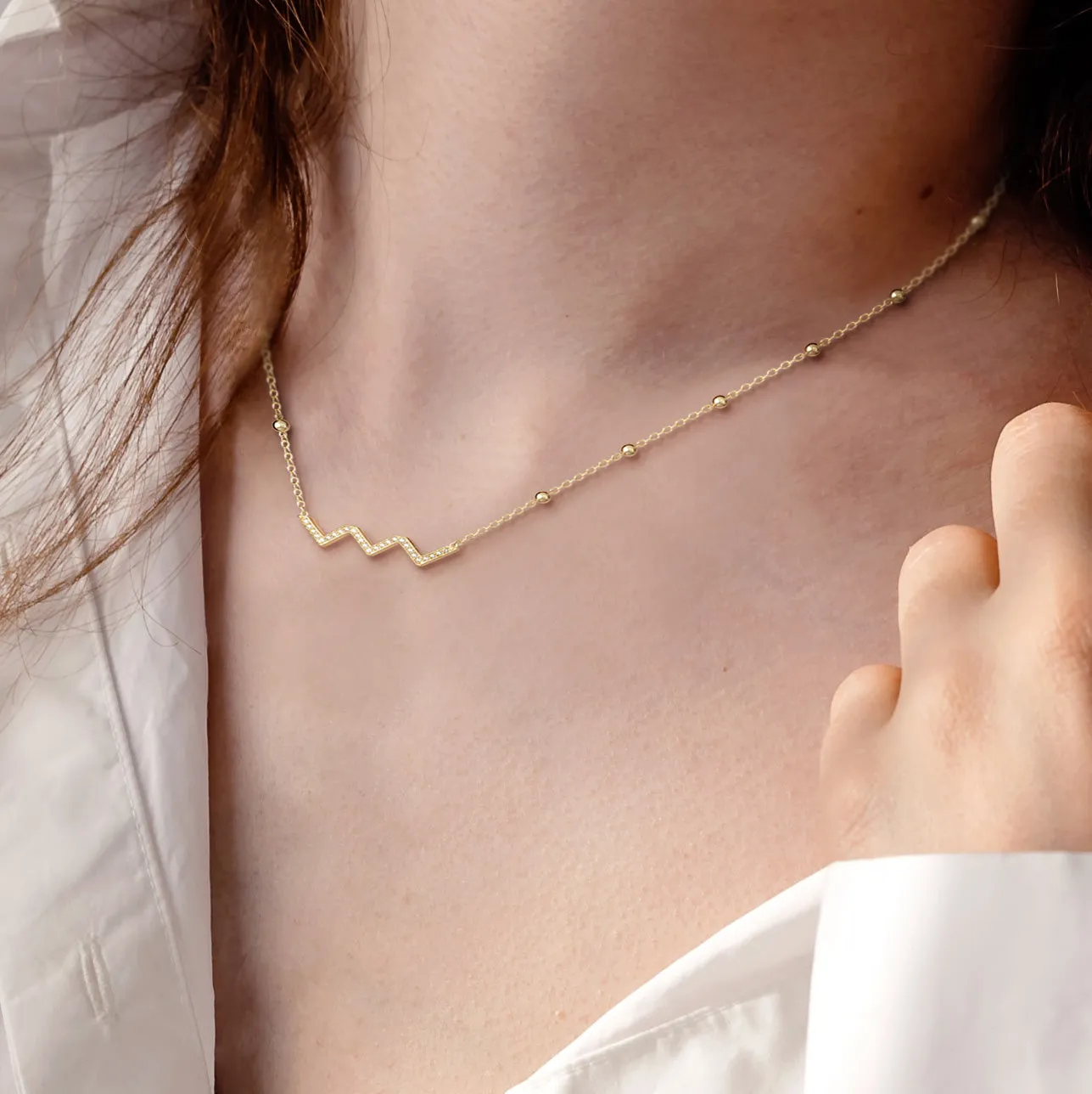 Mountain Necklace sold by Vanimy Jewelry product image thumbnail 3