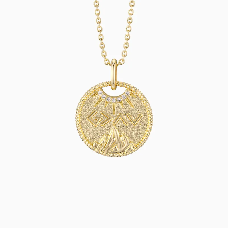 Personalized Highs And Lows Gold Coin Necklace sold by Vanimy Jewelry