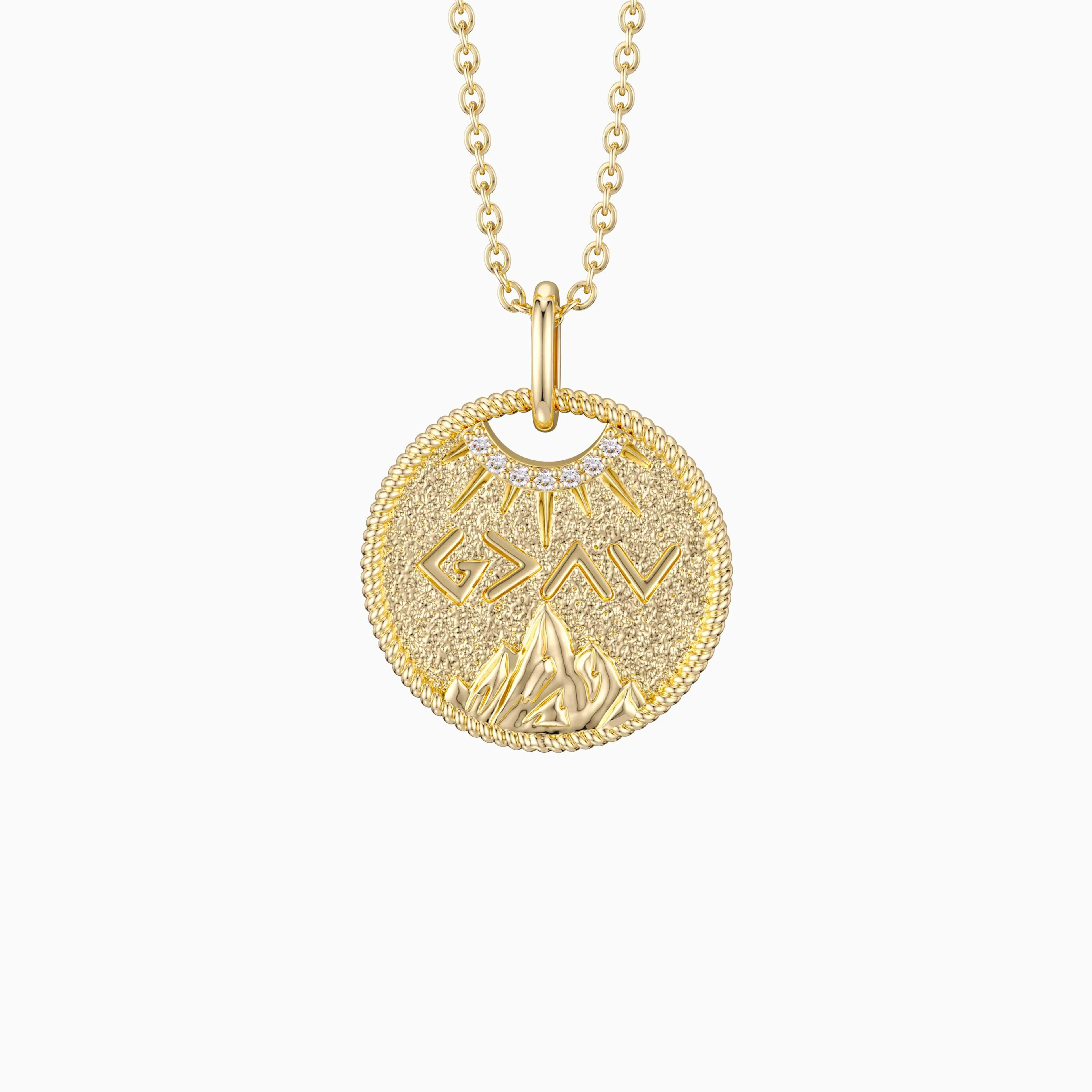 Personalized Highs And Lows Gold Coin Necklace sold by Vanimy Jewelry