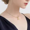 Geometric Triangle Tribe Trillion Cut Pendant Necklace sold by Vanimy Jewelry