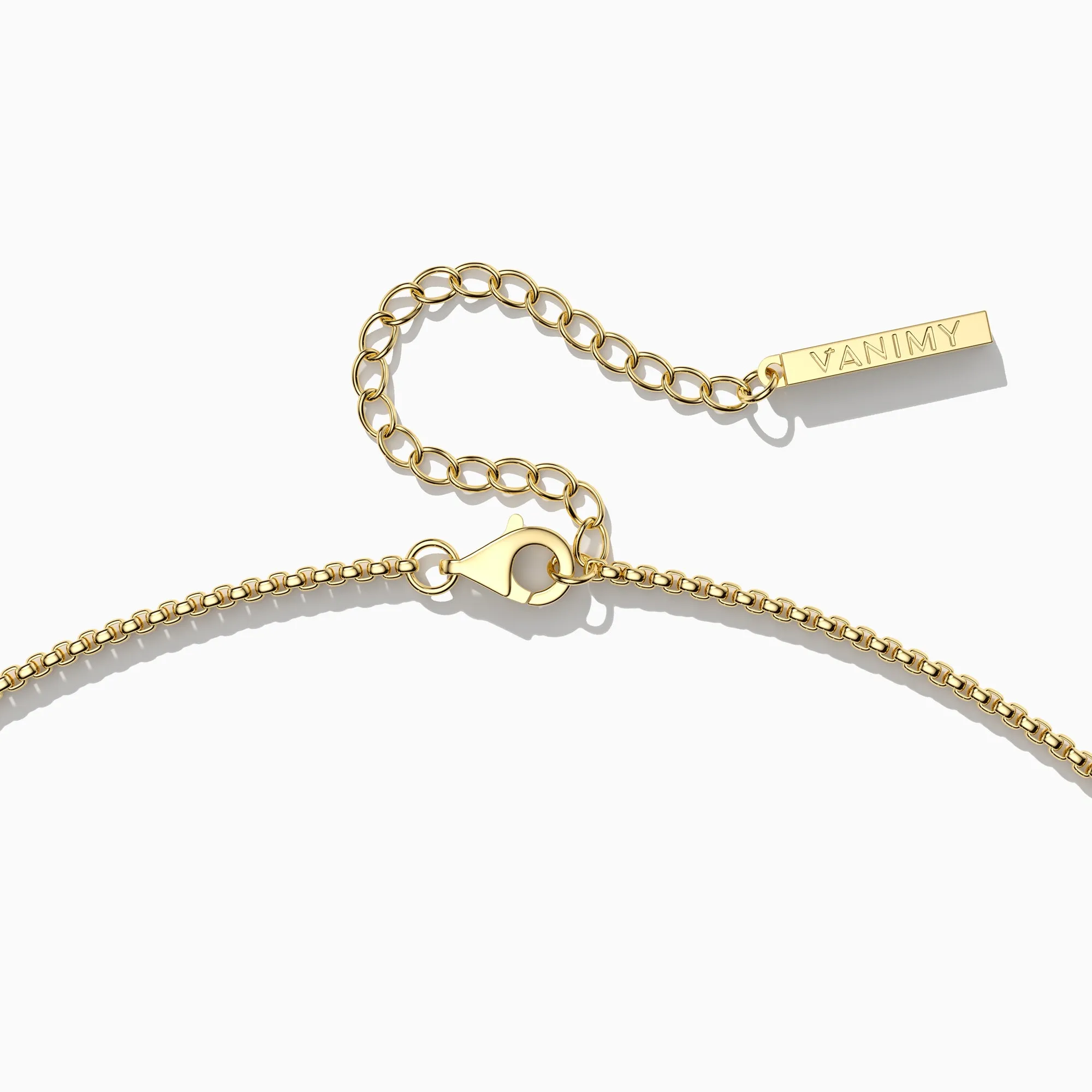 Box Chain Necklace sold by Vanimy Jewelry product image thumbnail 3